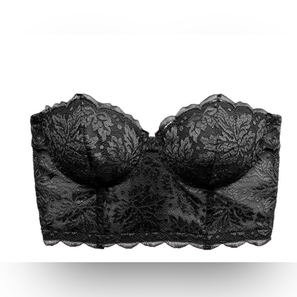 NWT Cosabella Ballet Bustier Black Sz 4. (US 36C/38A/38B)